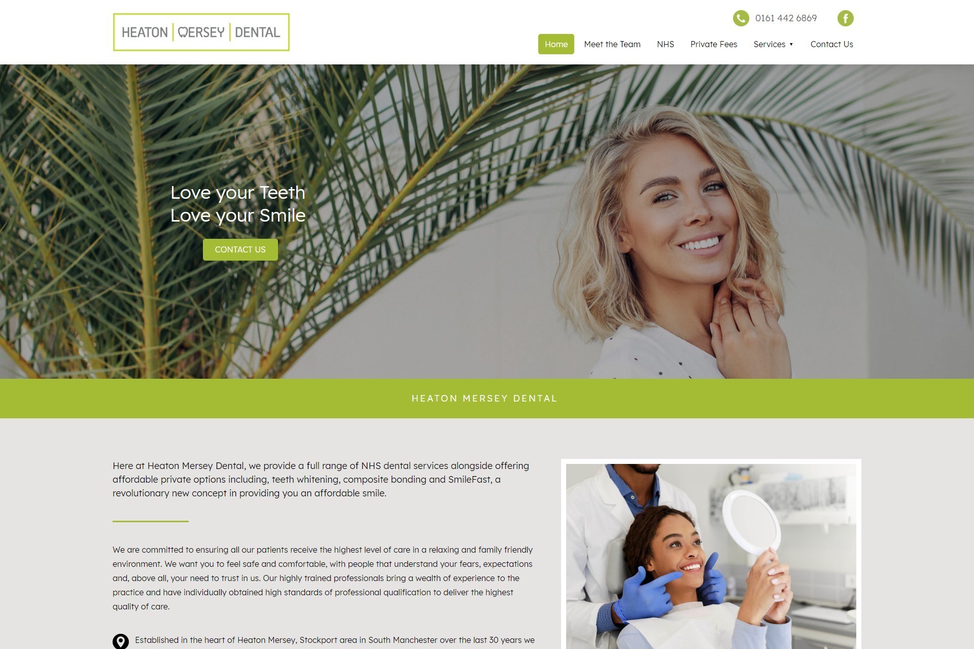 A website design by it'seeze South Manchester
