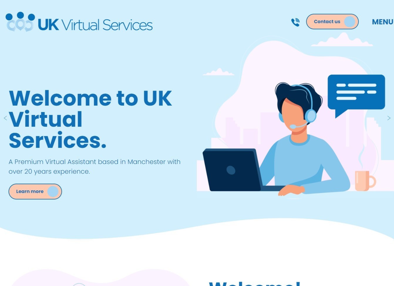 UK Virtual Services website